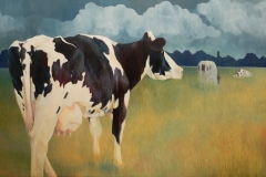 Nazomer, 120, 60 cm., olieverf