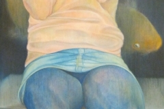 Onderwaterwereld - 50 x 150 cm.