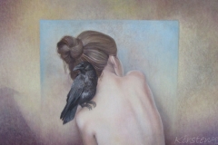 Omzien - Olieverf op doek - 40 x 70 cm. -2016