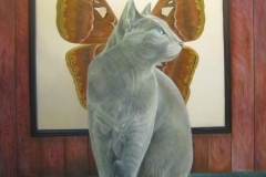 Vleugels  -  80 x 80 cm - 2013
