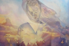 Wat is geweest - Olieverf op doek - 100 x 100 cm. 2017