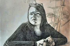 Ruby 2021pentekening en ecoline
