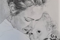 pentekening 25 x 30 cm